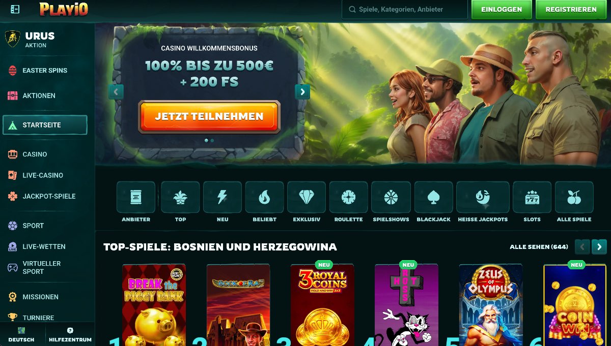Playio sticht als innovatives Online Casino im Test hervor, da es als einziges einen exklusiven Bonus Shop und eSports-Wetten mit der Sicherheit von zwei aktiven Lizenzen kombiniert.